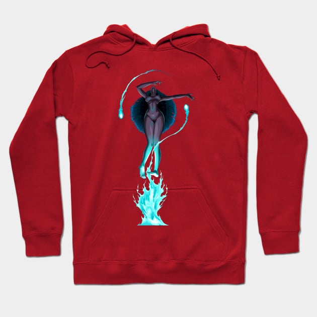 conceptual restoration mysteries illustration Hoodie by Mako Design 